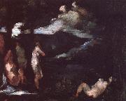 Paul Cezanne Ibe batbers USA oil painting artist